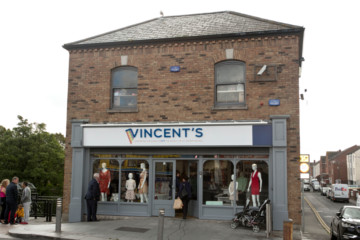 A charity shop building