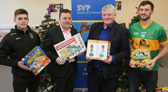 SVP - News - Antrim GAA To Collect Shoeboxes In Support Of SVP