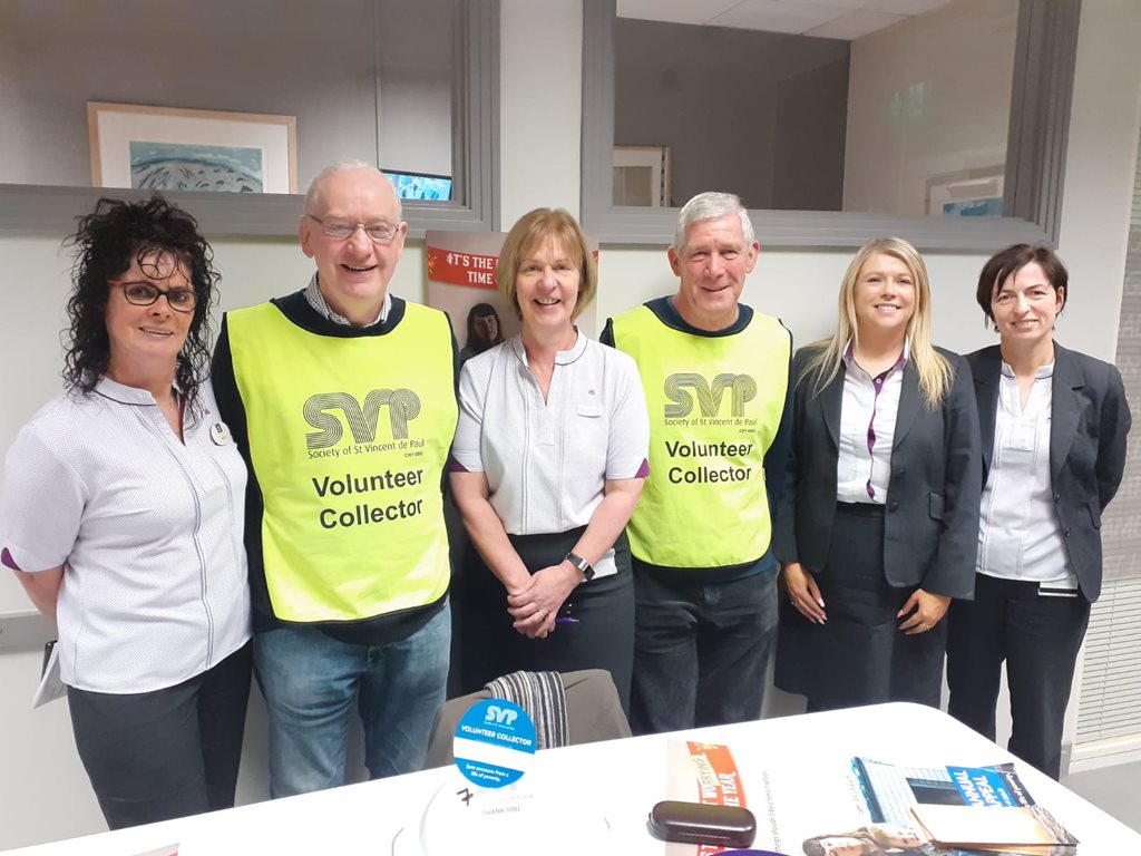 Mullingar SVP partners with local AIB Society of St. Vincent de Paul