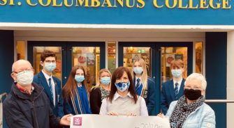 SVP - News - St Columbanus College, Bangor raised £2,585 for SVP this Christmas