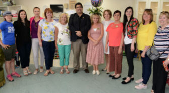SVP - News - A warm Drogheda welcome to International President of the St. Vincent De Paul!