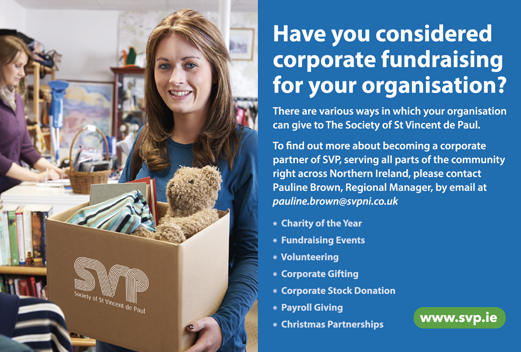 Corporate Fundraising with St Vincent de Paul Society of St. Vincent
