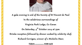 Come dine with Richard Corrigan
