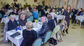 People gathered for a social event in Drogheda