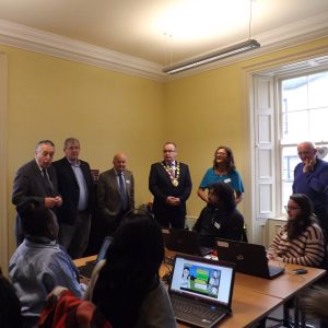 visiting TD's and councillors