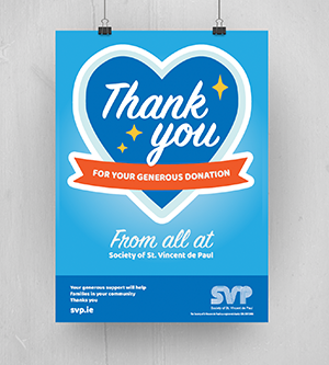 Corporate gifting to SVP - Society of St. Vincent de Paul