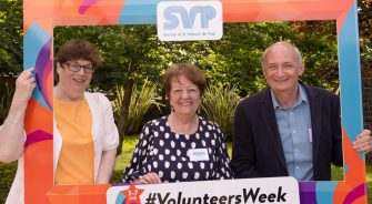 SVP members at an event